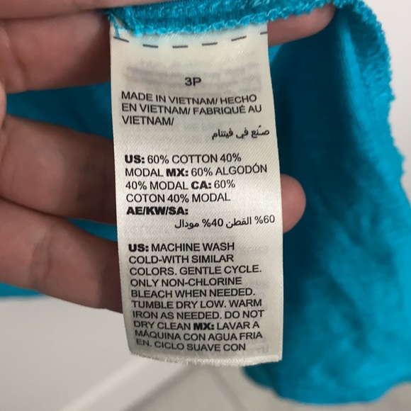 CHICOS the ultimate blue Tee 3X - Picture 5 of 7